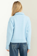HIDEAWAY PULLOVER SWEATER