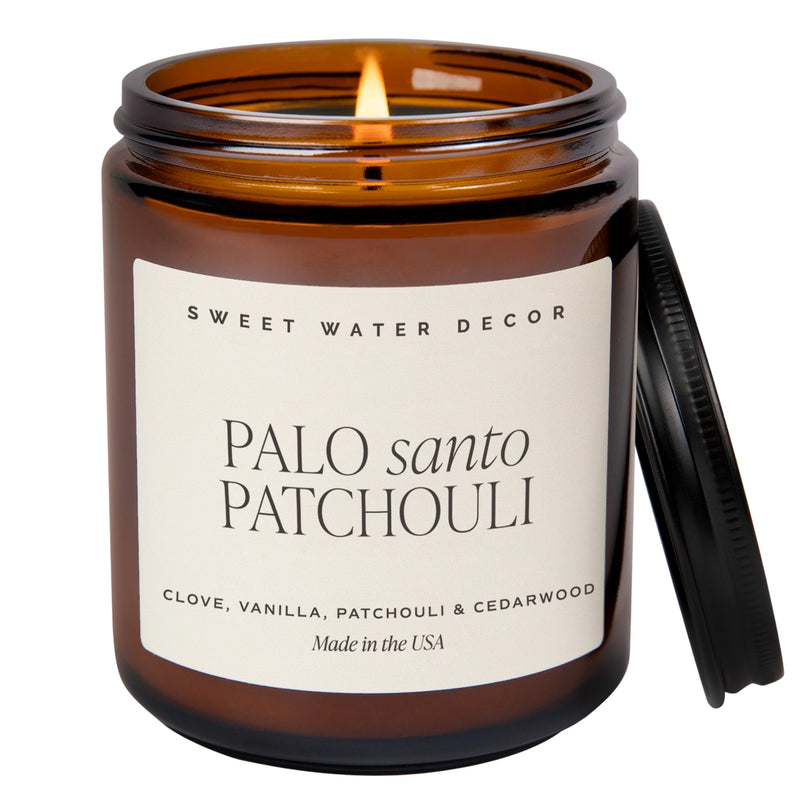 Palo Santo Patchouli 9 oz Soy Candle